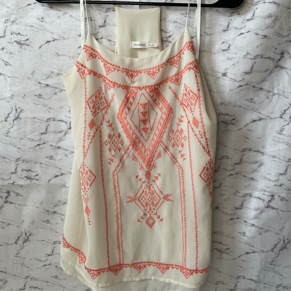 Blu Pepper Dressy Tank